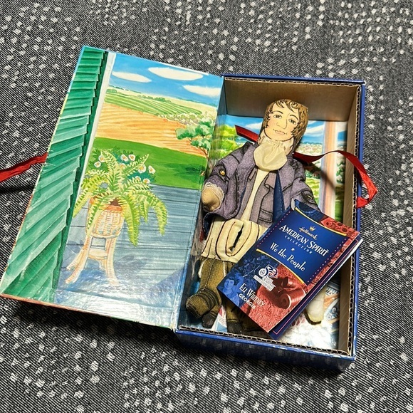 Hallmark Doll American Spirit Vintage Collection Eli Whitney Georgia US 2000 - Picture 1 of 15